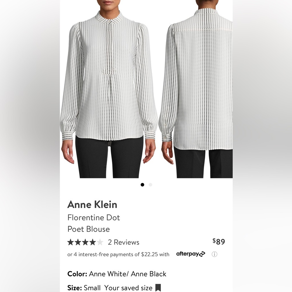 Anne Klein Blouse